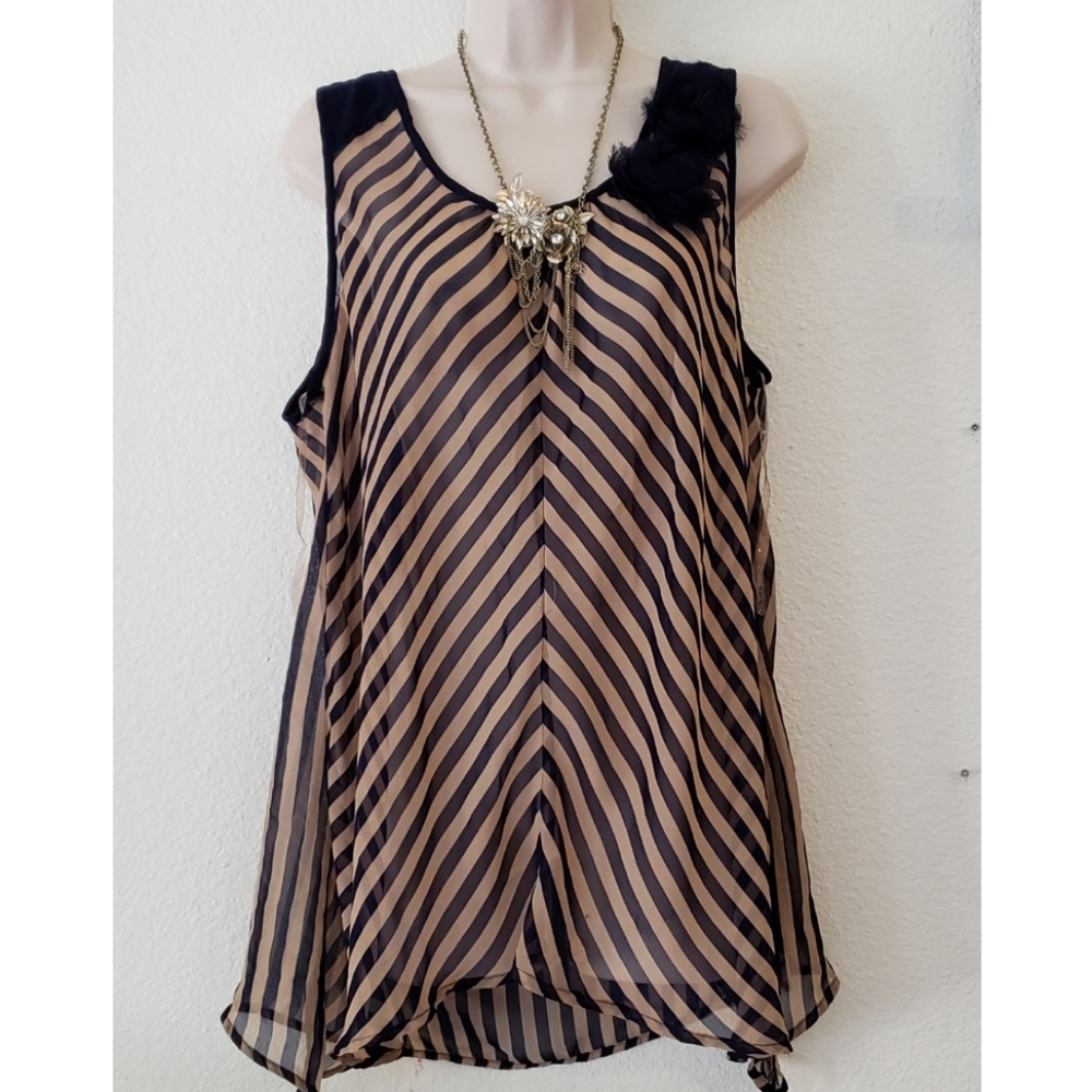 Mine too Striped Tank
